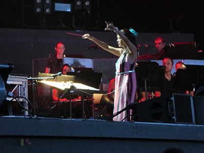 Evanescence and Lindsey Stirling at Coral Sky Amphitheatre in West Palm Beach, Florida on 18 August 2018