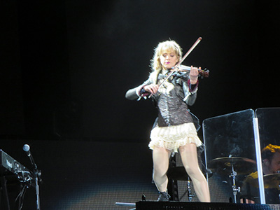 Lindsey Stirling at Coral Sky Amphitheatre in West Palm Beach, Florida on 18 August 2018