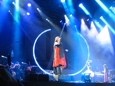 Evanescence and Lindsey Stirling at Coral Sky Amphitheatre in West Palm Beach, Florida on 18 August 2018