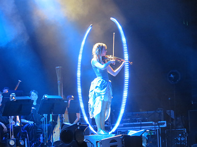 Evanescence and Lindsey Stirling at Coral Sky Amphitheatre in West Palm Beach, Florida on 18 August 2018