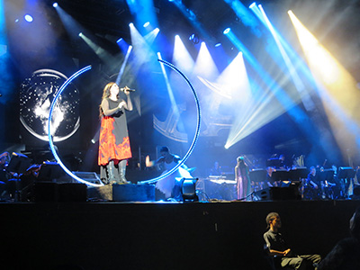 Evanescence and Lindsey Stirling at Coral Sky Amphitheatre in West Palm Beach, Florida on 18 August 2018