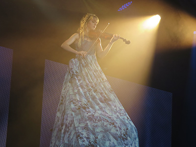 Lindsey Stirling at Coral Sky Amphitheatre in West Palm Beach, Florida on 18 August 2018