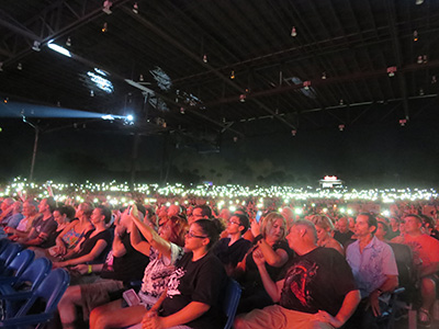 Lindsey Stirling at Coral Sky Amphitheatre in West Palm Beach, Florida on 18 August 2018