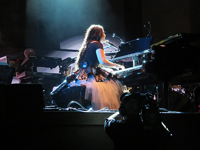 Evanescence at Coral Sky Amphitheatre in West Palm Beach, Florida on 18 August 2018