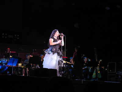 Evanescence at Coral Sky Amphitheatre in West Palm Beach, Florida on 18 August 2018