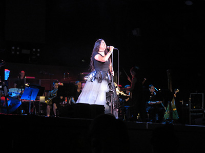 Evanescence at Coral Sky Amphitheatre in West Palm Beach, Florida on 18 August 2018