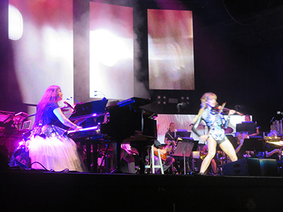 Evanescence and Lindsey Stirling at Coral Sky Amphitheatre in West Palm Beach, Florida on 18 August 2018