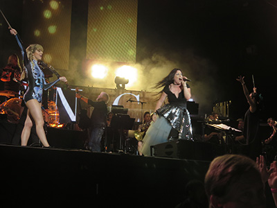 Evanescence at Coral Sky Amphitheatre in West Palm Beach, Florida on 18 August 2018