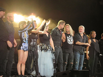 Evanescence and Lindsey Stirling at Coral Sky Amphitheatre in West Palm Beach, Florida on 18 August 2018