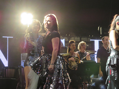 Evanescence and Lindsey Stirling at Coral Sky Amphitheatre in West Palm Beach, Florida on 18 August 2018